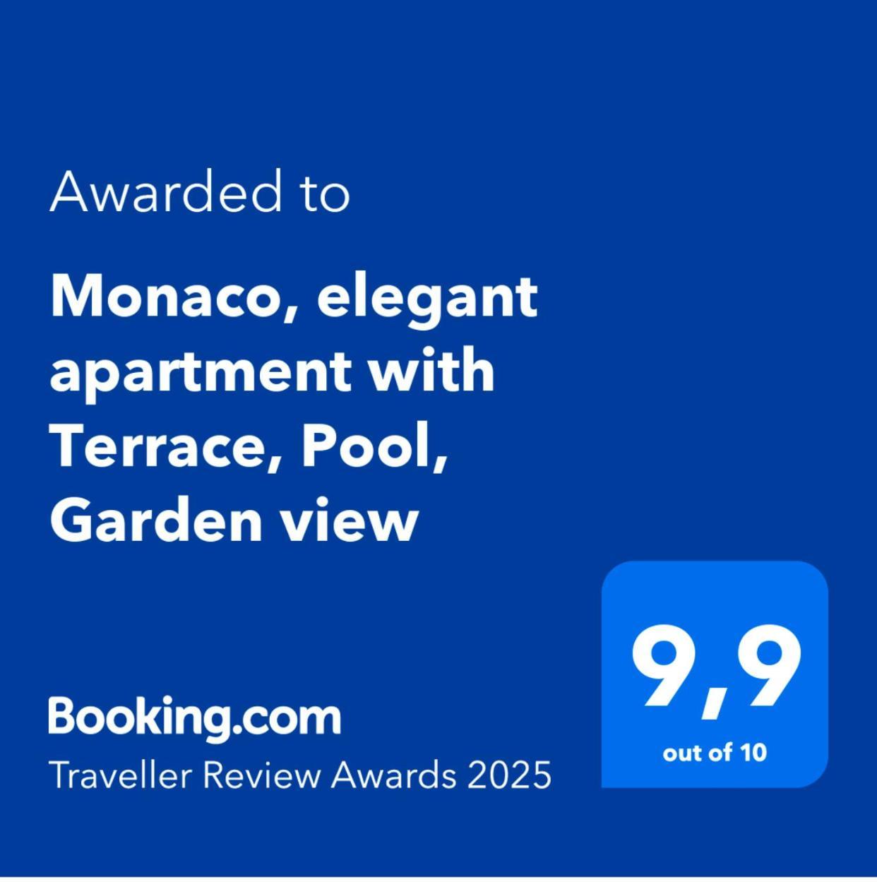 Monaco, Elegant & Quiet Renovated Apartment, In Fontvieille District, With Terrace & Pool, 15Min Walk To F1 Grand Prix Exterior photo